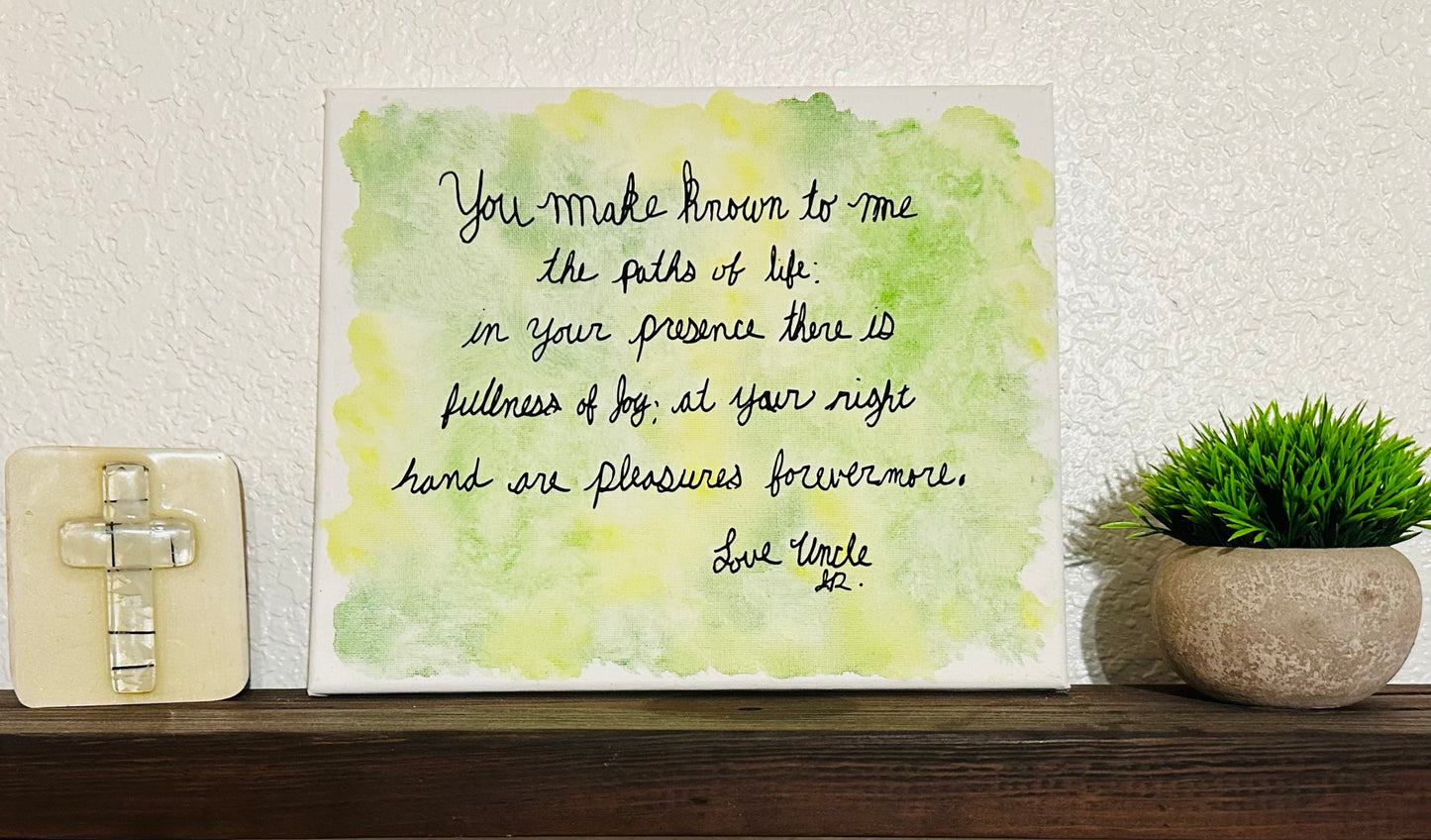 Custom, Handwriting Memory Canvas Signs