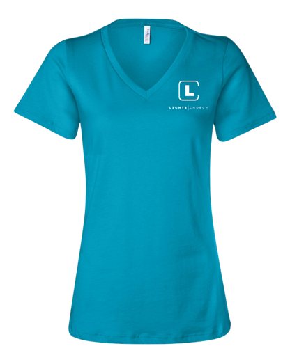 Community Care Team Volunteer Women's V-Neck T-Shirt