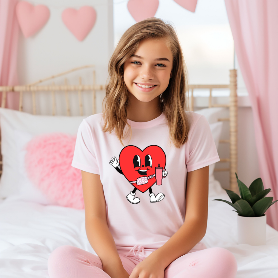 Youth Boujee Valentine's Heart T-Shirt