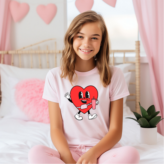 Youth Boujee Valentine's Heart T-Shirt