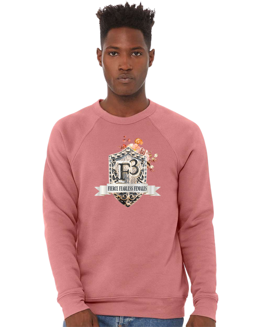 Bella Canvas Sponge Fleece Raglan Crewneck Sweatshirt