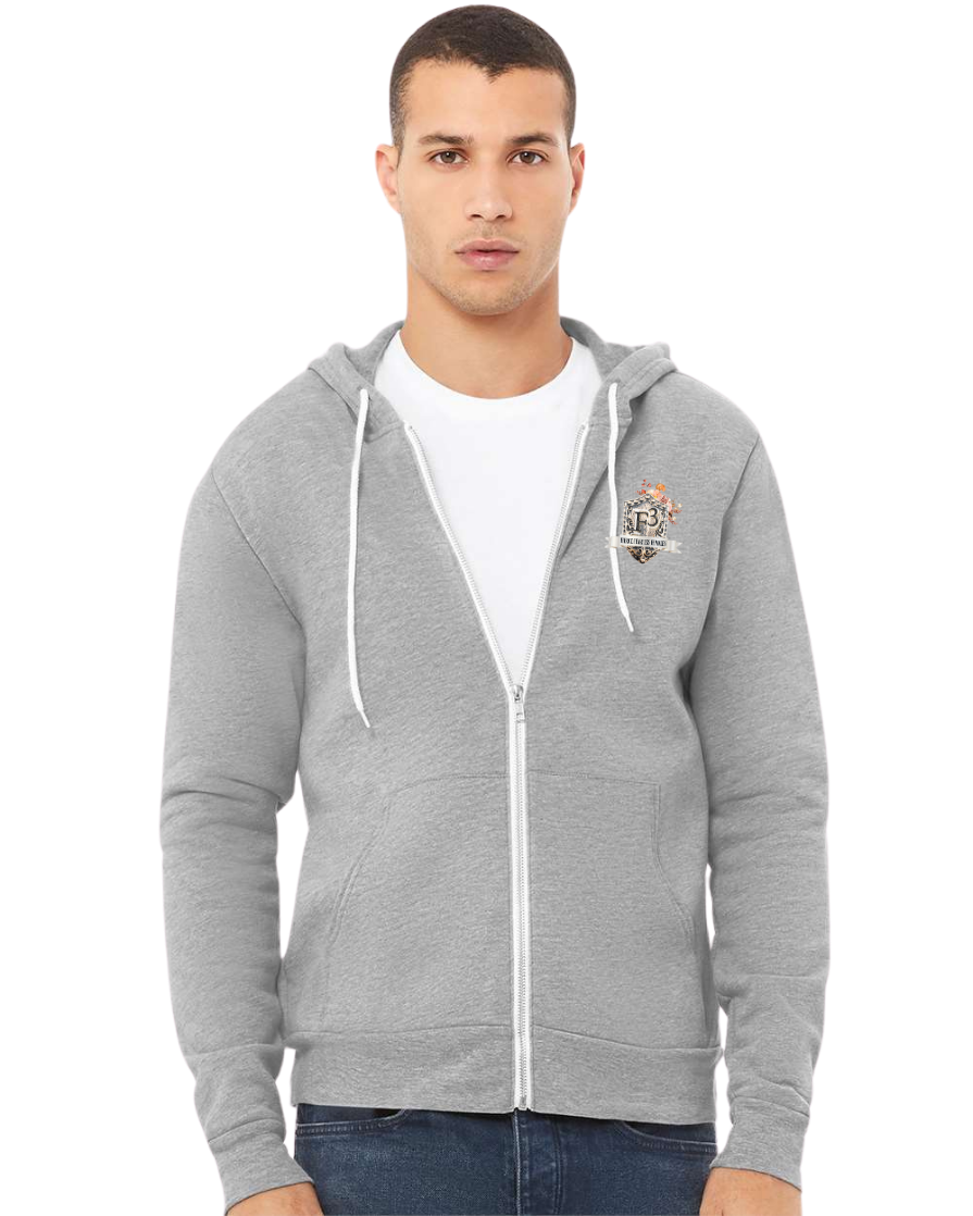 Bella Canvas Sponge Fleece Full-Zip Hoodie