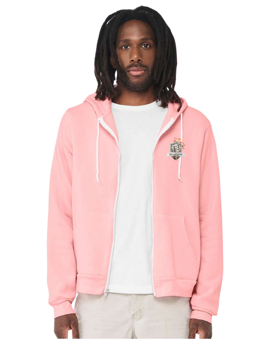 Bella Canvas Sponge Fleece Full-Zip Hoodie