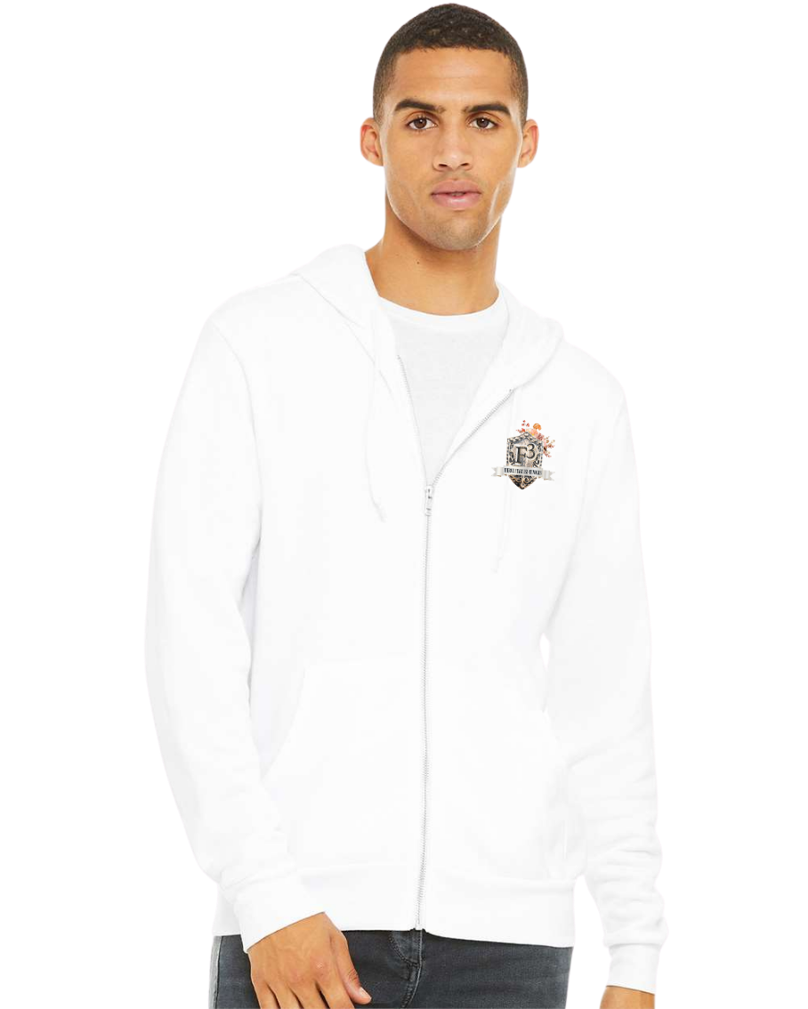 Bella Canvas Sponge Fleece Full-Zip Hoodie