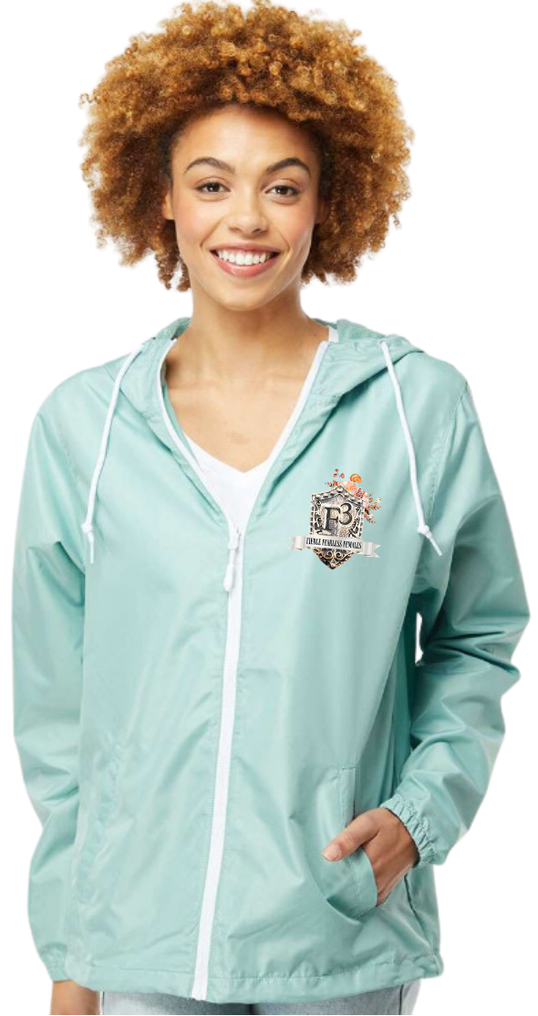 Independent Trading Co. Lightweight Windbreaker Full-Zip Jacket