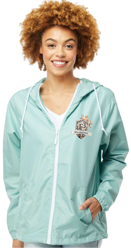 Independent Trading Co. Lightweight Windbreaker Full-Zip Jacket