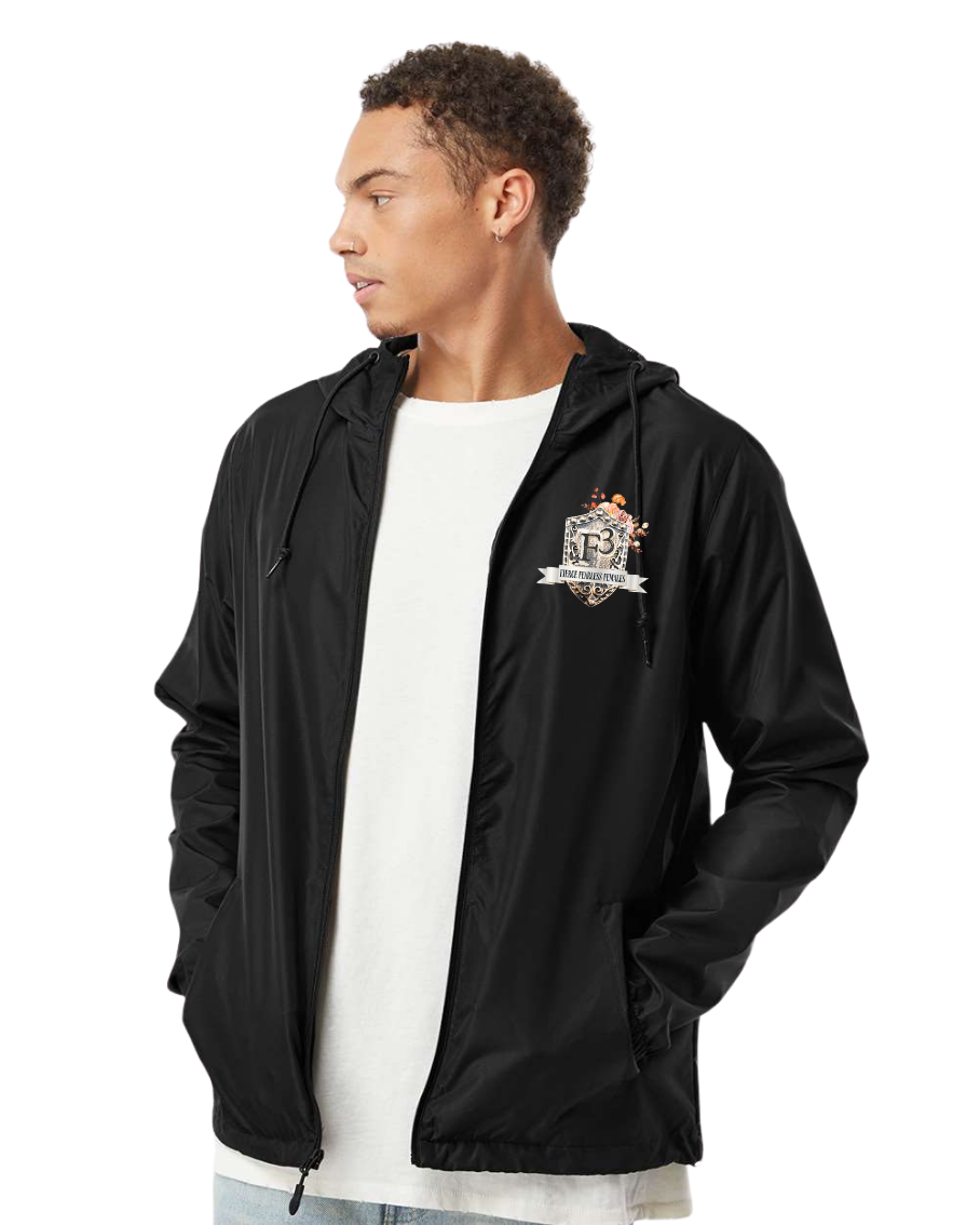 Independent Trading Co. Lightweight Windbreaker Full-Zip Jacket