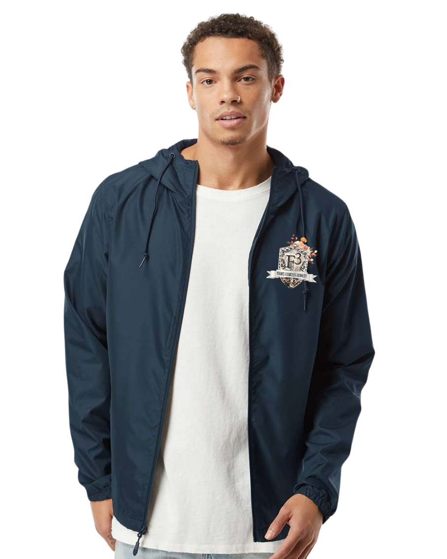 Independent Trading Co. Lightweight Windbreaker Full-Zip Jacket