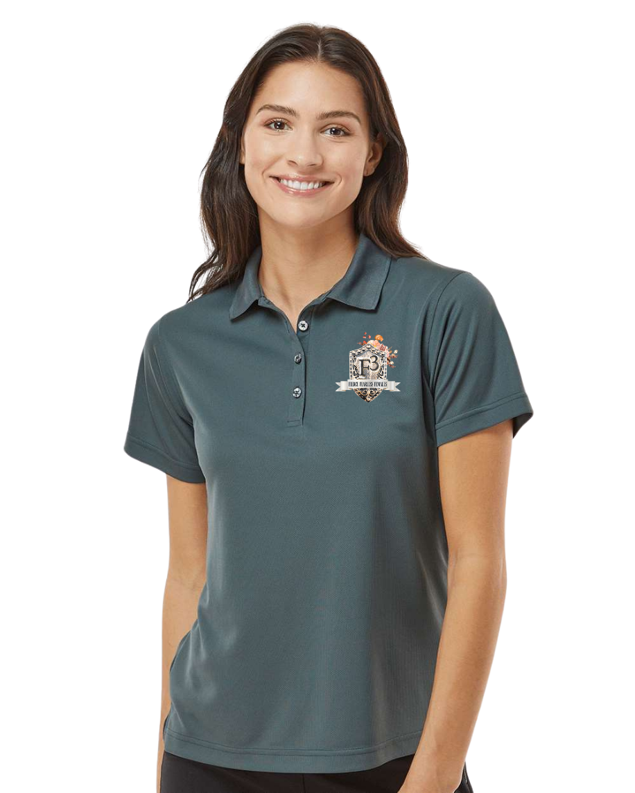 Paragon Women's Saratoga Performance Mini Mesh Polo