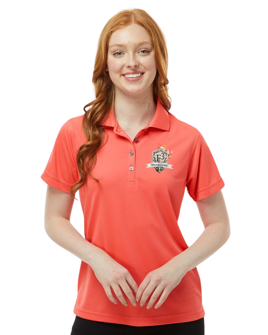 Paragon Women's Saratoga Performance Mini Mesh Polo