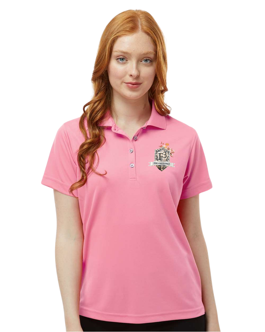 Paragon Women's Saratoga Performance Mini Mesh Polo