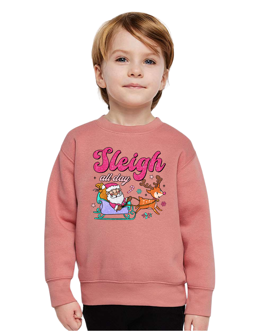 Youth Sleigh All Day Sweatshirt