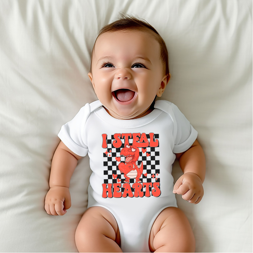 Infant I Steal Hearts Onesie