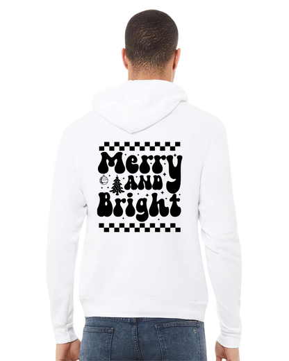 Adult Merry and Bright Hoodie