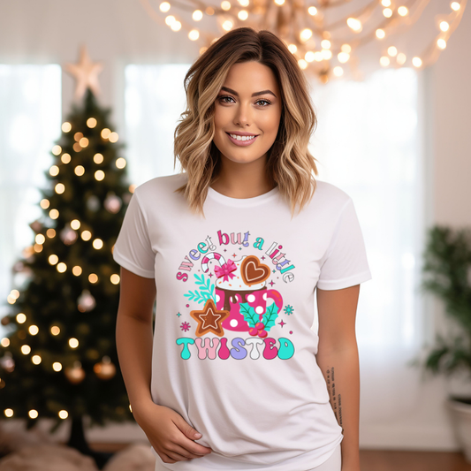 Adult Sweet But a Little Twisted T-shirt