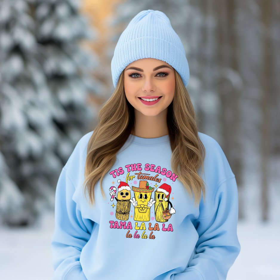 Adult Tis the Season for Tamales Sweatshirt