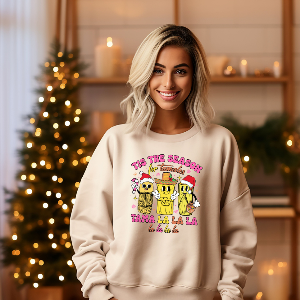 Adult Tis the Season for Tamales Sweatshirt