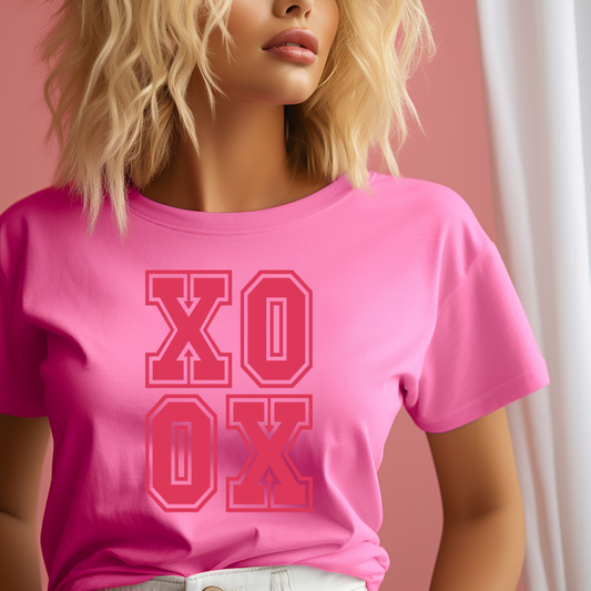 Adult Varsity XOXO T-Shirt